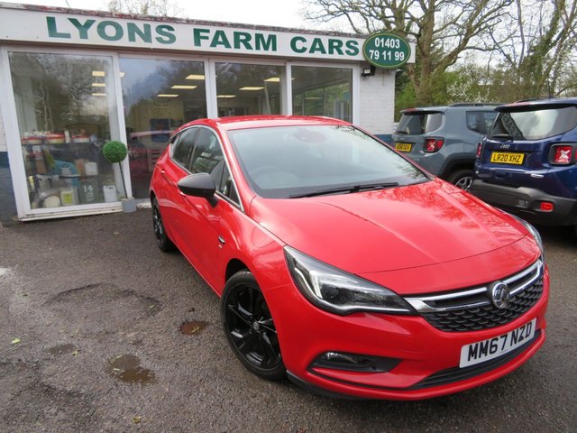 2018 67 Vauxhall Astra 1.0 SRI ECOTEC S/S 5d 104 BHP