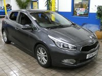 USED 2014 14 KIA CEED 1.6 CRDI 3 ECODYNAMICS 5d 126 BHP NICE TIDY EXAMPLE &pound;0 ROAD TAX SAT NAV CRUISE CONTROL REAR VIEW CAMERA PARKING SENSORS 2 OWNERS SERVICE HISTORY