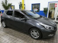 USED 2014 14 KIA CEED 1.6 CRDI 3 ECODYNAMICS 5d 126 BHP NICE TIDY EXAMPLE &pound;0 ROAD TAX SAT NAV CRUISE CONTROL REAR VIEW CAMERA PARKING SENSORS 2 OWNERS SERVICE HISTORY