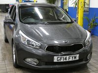 USED 2014 14 KIA CEED 1.6 CRDI 3 ECODYNAMICS 5d 126 BHP NICE TIDY EXAMPLE &pound;0 ROAD TAX SAT NAV CRUISE CONTROL REAR VIEW CAMERA PARKING SENSORS 2 OWNERS SERVICE HISTORY