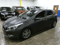 USED 2014 14 KIA CEED 1.6 CRDI 3 ECODYNAMICS 5d 126 BHP NICE TIDY EXAMPLE &pound;0 ROAD TAX SAT NAV CRUISE CONTROL REAR VIEW CAMERA PARKING SENSORS 2 OWNERS SERVICE HISTORY