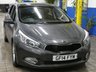 USED 2014 14 KIA CEED 1.6 CRDI 3 ECODYNAMICS 5d 126 BHP NICE TIDY EXAMPLE &pound;0 ROAD TAX SAT NAV CRUISE CONTROL REAR VIEW CAMERA PARKING SENSORS 2 OWNERS SERVICE HISTORY