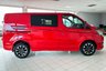 USED 2021 21 FORD TRANSIT CUSTOM 2.0 320 SPORT D/CAB ECOBLUE 185 BHP 5 SEATS LOW MILES SATELLITE NAVIGATION+REVERSE CAM+PARK PILOT