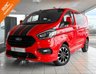 USED 2021 21 FORD TRANSIT CUSTOM 2.0 320 SPORT D/CAB ECOBLUE 185 BHP 5 SEATS LOW MILES SATELLITE NAVIGATION+REVERSE CAM+PARK PILOT
