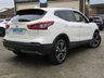 USED 2017 67 NISSAN QASHQAI 1.5 N-CONNECTA DCI 5d 108 BHP Finished in PEARL WHITE METALLIC with contrasting DARK GREY CLOTH SEATS. The Qashqai is one of the best selling SUV's around at the moment. This Top of the range edition is comfy, easy to drive and has enough space for 5 adults. Features include, Sat Nav, Pan Roof, Electric Seats, 360 Cameras, B/Tooth, 18" Alloys and much more. Serviced at 9706 miles, 28547 miles and on arrival at 46102 miles.