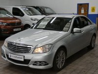 USED 2011 B MERCEDES-BENZ C-CLASS 1.8 C180 BLUEEFFICIENCY ELEGANCE 4d 155 BHP LEATHER SEATS CRUISE CONTROL ELECTRIC FOLDING DOOR MIRRORS PARKING SENSORS 2 OWNERS SERVICE HISTORY