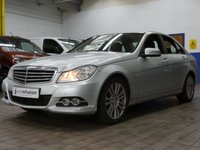 USED 2011 B MERCEDES-BENZ C-CLASS 1.8 C180 BLUEEFFICIENCY ELEGANCE 4d 155 BHP LEATHER SEATS CRUISE CONTROL ELECTRIC FOLDING DOOR MIRRORS PARKING SENSORS 2 OWNERS SERVICE HISTORY