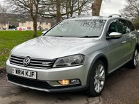 USED 2014 14 VOLKSWAGEN PASSAT 2.0 ALLTRACK TDI BLUEMOTION TECH 4MOTION DSG 5d 175 BHP 
