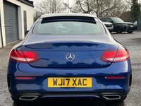 USED 2017 17 MERCEDES-BENZ C-CLASS 2.1 C 220 D AMG LINE PREMIUM 2d AUTO 168 BHP SAT NAV AND FULL LEATHER