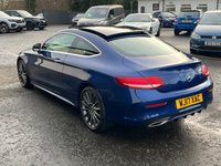 USED 2017 17 MERCEDES-BENZ C-CLASS 2.1 C 220 D AMG LINE PREMIUM 2d AUTO 168 BHP SAT NAV AND FULL LEATHER