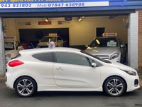 USED 2016 16 KIA PRO CEED 1.6 CRDI GT-LINE ISG 3d 134 BHP * SATNAV *   REVERSE CAMERA