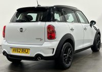 USED 2012 62 MINI COUNTRYMAN 2.0 COOPER SD 5d 141 BHP Striking Light White, Charcoal Sports Seats, 17" Alloy Sports Alloy Wheels