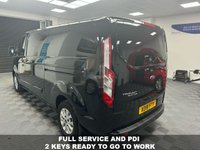 USED 2018 18 FORD TRANSIT CUSTOM 2.0 130BHP 300 ECOBLUE LIMITED 1 OWNER LOW MILES AIR CON & CRUISE  1 OWNER LWB AIR CON & TAILGATE 130BHP 6 MONTHS WARRANTY
