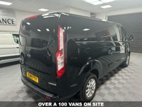 USED 2018 18 FORD TRANSIT CUSTOM 2.0 130BHP 300 ECOBLUE LIMITED 1 OWNER LOW MILES AIR CON & CRUISE  1 OWNER LWB AIR CON & TAILGATE 130BHP 6 MONTHS WARRANTY
