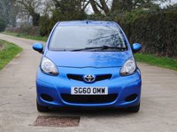USED 2010 60 TOYOTA AYGO 1.0 BLUE VVT-I 5d 67 BHP www.suffolkcarcentre.co.uk - Located at Ilketshall