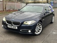 USED 2014 14 BMW 5 SERIES 2.0 520D LUXURY TOURING 5d 181 BHP 