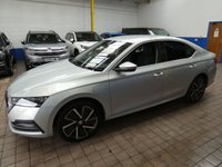 USED 2021 21 SKODA OCTAVIA 1.4 SE L TSI DSG 5d 202 BHP SAT NAV PART LEATHER HEATED SEATS PARKING SENSORS PLUGIN HYBRID 1 OWNER SKODA WARRANTY TILL AUG 2024