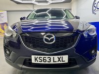 USED 2013 63 MAZDA CX-5 2.2 SKYACTIV-D Sport Nav SUV 5dr Diesel Manual Euro 6 (s/s) (150 ps) Heated Leather,Sat Nav,&pound;35 Tax