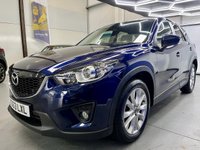 USED 2013 63 MAZDA CX-5 2.2 SKYACTIV-D Sport Nav SUV 5dr Diesel Manual Euro 6 (s/s) (150 ps) Heated Leather,Sat Nav,&pound;35 Tax