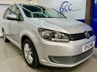 USED 2012 12 VOLKSWAGEN TOURAN 2.0 TDI SE MPV 5dr Diesel Manual Euro 5 (140 ps) Front+Rear Sensors,Cruise