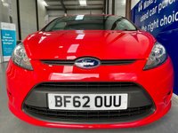 USED 2012 62 FORD FIESTA 1.25 Edge Hatchback 3dr Petrol Manual (124 g/km, 59 bhp) Bluetooth, Low Insurance, USB