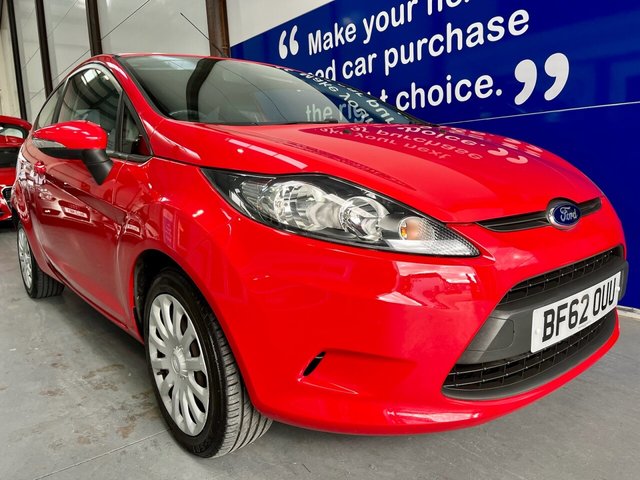 2012 62 Ford Fiesta 1.25 Edge Hatchback 3dr Petrol Manual (124 g/km, 59 bhp)