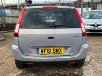 USED 2011 61 FORD FUSION 1.6 TITANIUM 5d 100 BHP Low Mileage Fusion With Parking Sensors