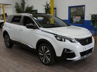 USED 2019 19 PEUGEOT 5008 1.6 PURETECH S/S GT LINE PREMIUM 5d 179 BHP 7 SEATS SAT NAV PANORAMIC SUNROOF REAR VIEW CAMERA PART LEATHER HEATED SEATS GENUINE LOW MILES