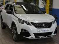 USED 2019 19 PEUGEOT 5008 1.6 PURETECH S/S GT LINE PREMIUM 5d 179 BHP 7 SEATS SAT NAV PANORAMIC SUNROOF REAR VIEW CAMERA PART LEATHER HEATED SEATS GENUINE LOW MILES