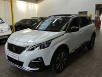 USED 2019 19 PEUGEOT 5008 1.6 PURETECH S/S GT LINE PREMIUM 5d 179 BHP 7 SEATS SAT NAV PANORAMIC SUNROOF REAR VIEW CAMERA PART LEATHER HEATED SEATS GENUINE LOW MILES
