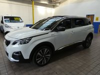 USED 2019 19 PEUGEOT 5008 1.6 PURETECH S/S GT LINE PREMIUM 5d 179 BHP 7 SEATS SAT NAV PANORAMIC SUNROOF REAR VIEW CAMERA PART LEATHER HEATED SEATS GENUINE LOW MILES