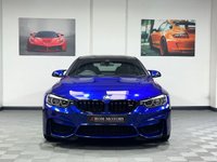 USED 2018 68 BMW M4 3.0 M4 COMPETITION 2d 444 BHP H&K / CARBON / SAN MARINO BLUE