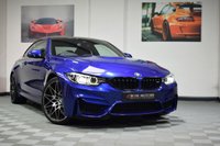 USED 2018 68 BMW M4 3.0 M4 COMPETITION 2d 444 BHP H&K / CARBON / SAN MARINO BLUE