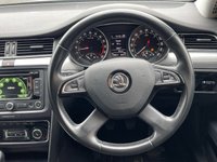 USED 2014 14 SKODA SUPERB 1.6 SE BUSINESS GREENLINE III TDI CR 5d 103 BHP CAMBELT DONE, SAT NV, CRUISE CONTRL