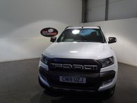 USED 2019 19 FORD RANGER 3.2 WILDTRAK 4X4 DCB TDCI 4d 197 BHP SAT NAV LEATHER CRUISE CAMERA CAB BACK NO VAT