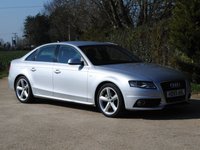 USED 2010 59 AUDI A4 2.0 TDI S LINE 4d 141 BHP www.suffolkcarcentre.co.uk - Located at Ilketshall