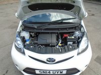 USED 2014 14 TOYOTA AYGO 1.0 VVT-I MOVE 5d 68 BHP only 36,000 miles &pound;20 road tax