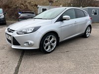 USED 2013 63 FORD FOCUS 1.0 ZETEC 5d 124 BHP 