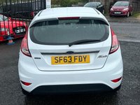 USED 2013 63 FORD FIESTA 1.5 ZETEC TDCI 5d 74 BHP THIS CAR COMES WITH 6 MONTHS WARRANTY BREAKDOWN COVER AND RECOVERY +  DAB RADIO +  BLUETOOTH CONNECTION+  USB CONNECTION+  AUX CONNECTIVITY+  DAY TIME RUNNING LIGHTS+  15 INCH ALLOY WHEELS