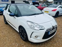 USED 2013 63 CITROEN DS3 1.6 E-HDI DSTYLE PLUS 3d 90 BHP Stunning looking DS3 in White with Whisper Purple Roof