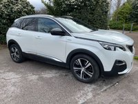 USED 2019 19 PEUGEOT 3008 1.5 BLUEHDI S/S GT LINE 5d 129 BHP DIAMOND CUT-ONE PREV OWNER-FSH