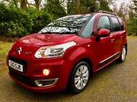USED 2012 12 CITROEN C3 PICASSO 1.6 EXCLUSIVE EGS 5d AUTO 120 BHP ''ONLY 27,000 MILES,,YES 27,000 WITH GOOD SERVICING//RARE AUTOMATIC// ULEZ COMPLIANT//REAR PARK SENSORS //CRUISE CONTROL//ELECTRIC FOLDING MIRRORS//ROOF RAILS//FOLDING FRONT PASSENGER SEATS// 