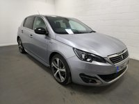 USED 2016 65 PEUGEOT 308 1.6 BLUE HDI S/S GT LINE 5d 120 BHP ReverseCam+SatNav+Front&RearSensors