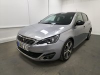 USED 2016 65 PEUGEOT 308 1.6 BLUE HDI S/S GT LINE 5d 120 BHP ReverseCam+SatNav+Front&RearSensors