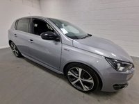 USED 2016 65 PEUGEOT 308 1.6 BLUE HDI S/S GT LINE 5d 120 BHP ReverseCam+SatNav+Front&RearSensors