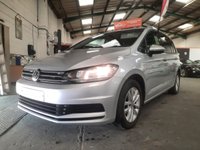USED 2016 65 VOLKSWAGEN TOURAN 1.6 SE TDI BLUEMOTION TECHNOLOGY 5d 109 BHP &pound;35 Road Tax
