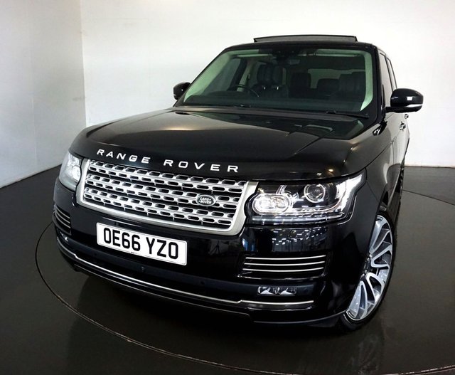 2017 66 Land Rover Range Rover 4.4 SDV8 AUTOBIOGRAPHY 5d AUTO-REGISTERED JAN 2017-2 OWNER CAR FINISHED IN SANTORINI BLACK WITH BLACK LEATHER UPHOLSTERY-22