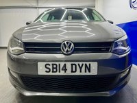 USED 2014 14 VOLKSWAGEN POLO 1.2 Match Edition Hatchback 5dr Petrol Manual Euro 5 (60 ps) R.Sensors,DAB,A/C,Alloys