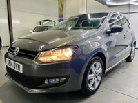 USED 2014 14 VOLKSWAGEN POLO 1.2 Match Edition Hatchback 5dr Petrol Manual Euro 5 (60 ps) R.Sensors,DAB,A/C,Alloys