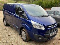 USED 2014 64 FORD TRANSIT CUSTOM 2.2 270 TREND LR P/V 124 BHP 